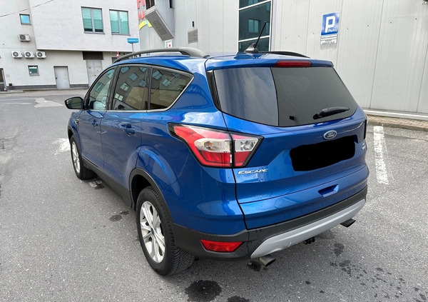 Ford Escape cena 38000 przebieg: 196500, rok produkcji 2018 z Rzeszów małe 121